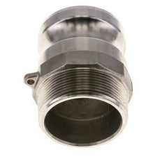 Camlock DN 50 (2'') Stainless Steel Coupling 2'' Male NPT Thread Type F MIL-C-27487