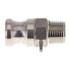 Camlock DN 15 (1/2'') Stainless Steel Coupling 1/2'' Male NPT Thread Type F MIL-C-27487