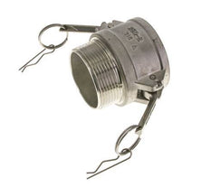 Camlock DN 60 (2 1/2'') Stainless Steel Coupling 2 1/2'' Male NPT Thread Type B MIL-C-27487