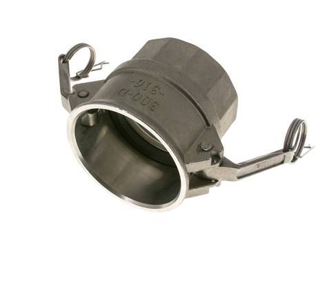 Camlock DN 75 (3'') Stainless Steel Coupling 3'' Female NPT Thread Type D MIL-C-27487