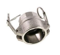 Camlock DN 40 (1 1/2'') Stainless Steel Coupling 1 1/2'' Female NPT Thread Type D MIL-C-27487