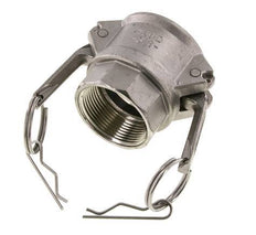 Camlock DN 40 (1 1/2'') Stainless Steel Coupling 1 1/2'' Female NPT Thread Type D MIL-C-27487