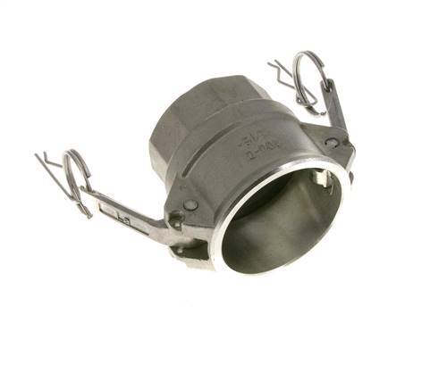 Camlock DN 50 (2'') Stainless Steel Coupling 2'' Female NPT Thread Type D MIL-C-27487