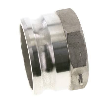 Camlock DN 90 (4'') Stainless Steel Coupling 4'' Female NPT Thread Type A MIL-C-27487