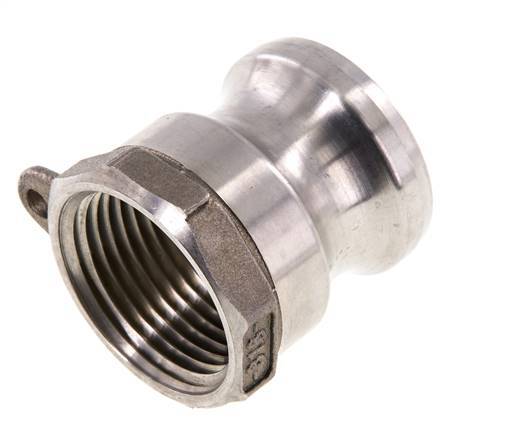 Camlock DN 25 (1'') Stainless Steel Coupling 1'' Female NPT Thread Type A MIL-C-27487
