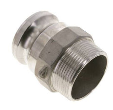 Camlock DN 60 (2 1/2'') Stainless Steel Coupling 2 1/2'' Male NPT Thread Type F MIL-C-27487