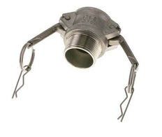 Camlock DN 32 (1 1/4'') Stainless Steel Coupling 1 1/4'' Male NPT Thread Type B MIL-C-27487