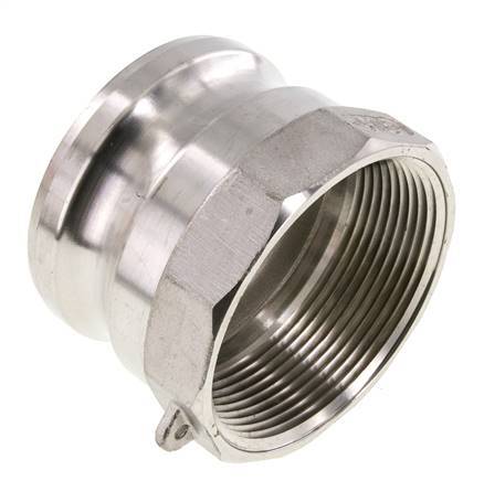 Camlock DN 75 (3'') Stainless Steel Coupling 3'' Female NPT Thread Type A MIL-C-27487