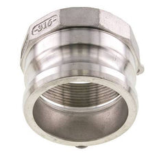 Camlock DN 75 (3'') Stainless Steel Coupling 3'' Female NPT Thread Type A MIL-C-27487