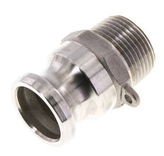 Camlock DN 25 (1'') Stainless Steel Coupling 1'' Male NPT Thread Type F MIL-C-27487