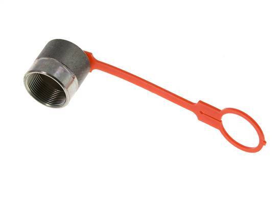NPT 3/8" Aluminum Dust Protection Cap For Coupling plug