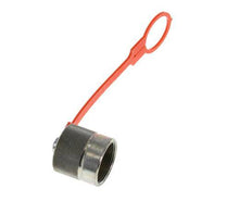 NPT 3/8" Aluminum Dust Protection Cap For Coupling plug