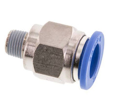 12mm x R1/8'' Push-in Fitting with Male Threads Brass/PA 66 NBR [2 Pieces]