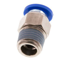 8mm x R1/4'' Push-in Fitting with Male Threads Brass/PA 66 NBR [5 Pieces]
