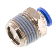 8mm x R1/2'' Push-in Fitting with Male Threads Brass/PA 66 NBR [2 Pieces]