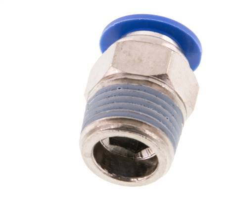 12mm x R1/2'' Push-in Fitting with Male Threads Brass/PA 66 NBR [2 Pieces]