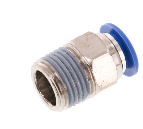 12mm x R1/2'' Push-in Fitting with Male Threads Brass/PA 66 NBR [2 Pieces]