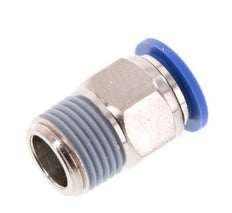 14mm x R1/2'' Push-in Fitting with Male Threads Brass/PA 66 NBR