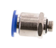 12mm x G1/8'' Push-in Fitting with Male Threads Brass/PA 66 NBR [2 Pieces]