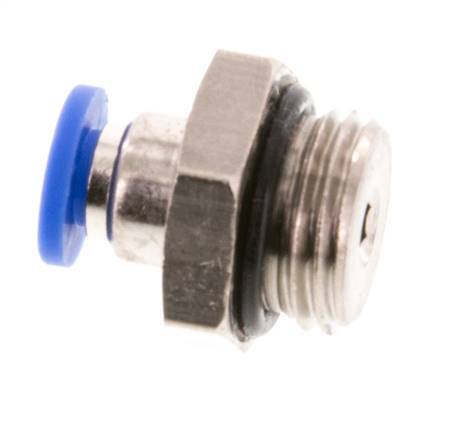 4mm x G1/4'' Push-in Fitting with Male Threads Brass/PA 66 NBR [5 Pieces]