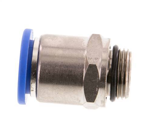 14mm x G3/8'' Push-in Fitting with Male Threads Brass/PA 66 NBR