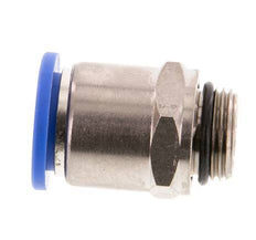 14mm x G3/8'' Push-in Fitting with Male Threads Brass/PA 66 NBR