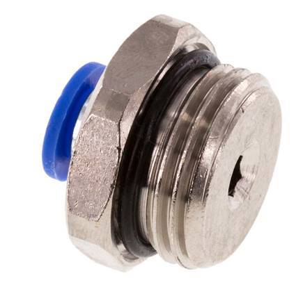 6mm x G1/2'' Push-in Fitting with Male Threads Brass/PA 66 NBR [2 Pieces]