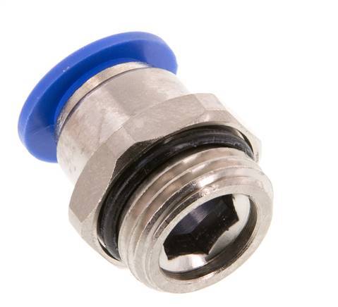 12mm x G1/2'' Push-in Fitting with Male Threads Brass/PA 66 NBR [2 Pieces]