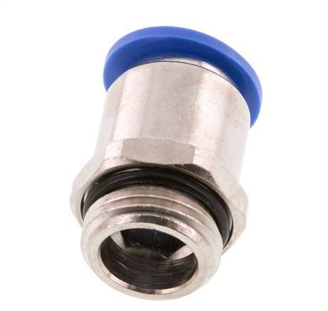 14mm x G1/2'' Push-in Fitting with Male Threads Brass/PA 66 NBR