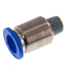 10mm x R1/8'' Push-in Fitting with Male Threads Brass/PA 66 NBR Inner Hexagon [2 Pieces]