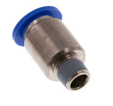 10mm x R1/8'' Push-in Fitting with Male Threads Brass/PA 66 NBR Inner Hexagon [2 Pieces]