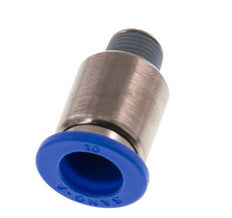 10mm x R1/8'' Push-in Fitting with Male Threads Brass/PA 66 NBR Inner Hexagon [2 Pieces]