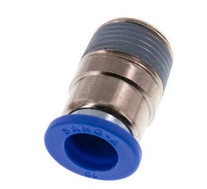 10mm x R3/8'' Push-in Fitting with Male Threads Brass/PA 66 NBR Inner Hexagon [2 Pieces]