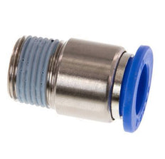 12mm x R3/8'' Push-in Fitting with Male Threads Brass/PA 66 NBR Inner Hexagon [2 Pieces]