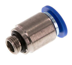 10mm x G1/8'' Push-in Fitting with Male Threads Brass/PA 66 NBR Inner Hexagon [2 Pieces]