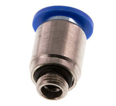 10mm x G1/8'' Push-in Fitting with Male Threads Brass/PA 66 NBR Inner Hexagon [2 Pieces]