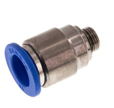 12mm x G1/8'' Push-in Fitting with Male Threads Brass/PA 66 NBR Inner Hexagon [2 Pieces]