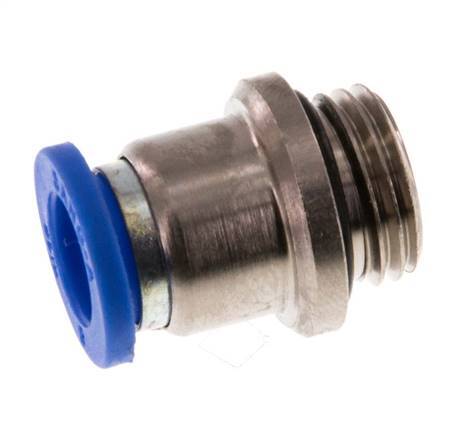 8mm x G1/4'' Push-in Fitting with Male Threads Brass/PA 66 NBR Inner Hexagon [5 Pieces]