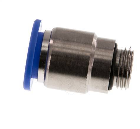 12mm x G1/4'' Push-in Fitting with Male Threads Brass/PA 66 NBR Inner Hexagon [2 Pieces]