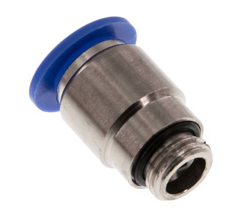 12mm x G1/4'' Push-in Fitting with Male Threads Brass/PA 66 NBR Inner Hexagon [2 Pieces]