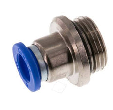 8mm x G3/8'' Push-in Fitting with Male Threads Brass/PA 66 NBR Inner Hexagon [2 Pieces]