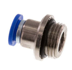 8mm x G3/8'' Push-in Fitting with Male Threads Brass/PA 66 NBR Inner Hexagon [2 Pieces]