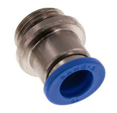 10mm x G3/8'' Push-in Fitting with Male Threads Brass/PA 66 NBR Inner Hexagon [2 Pieces]