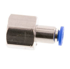 4mm x G1/4'' Push-in Fitting with Female Threads Brass/PA 66 NBR [2 Pieces]