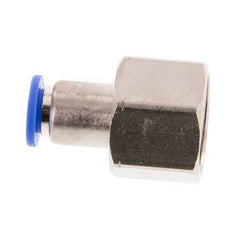 6mm x G3/8'' Push-in Fitting with Female Threads Brass/PA 66 NBR [2 Pieces]