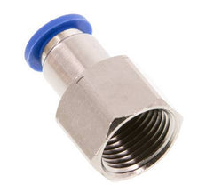 8mm x G3/8'' Push-in Fitting with Female Threads Brass/PA 66 NBR [2 Pieces]