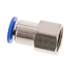 10mm x G3/8'' Push-in Fitting with Female Threads Brass/PA 66 NBR [2 Pieces]