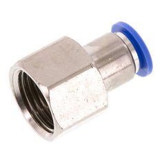 10mm x G1/2'' Push-in Fitting with Female Threads Brass/PA 66 NBR