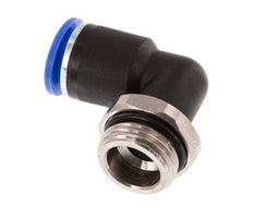 12mm x G1/2'' 90deg Elbow Push-in Fitting with Male Threads Brass/PA 66 NBR Rotatable [2 Pieces]