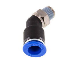 12mm x R1/4'' 45deg Elbow Push-in Fitting with Male Threads Brass/PA 66 NBR [2 Pieces]